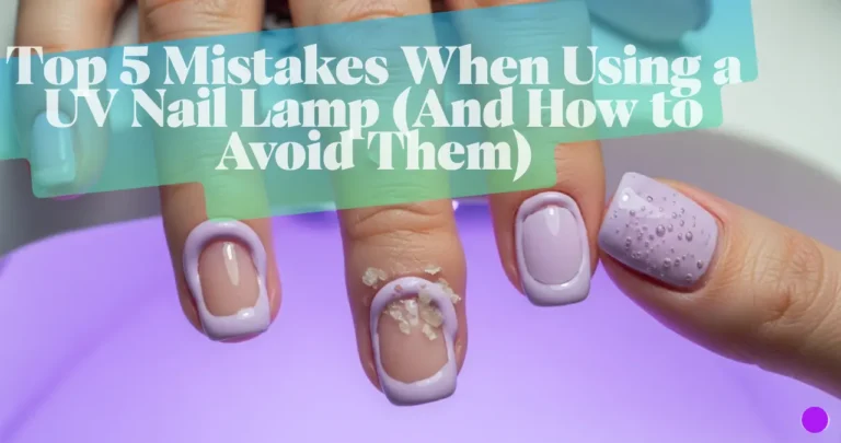 5 Mistakes When Using a UV Nail Lamp
