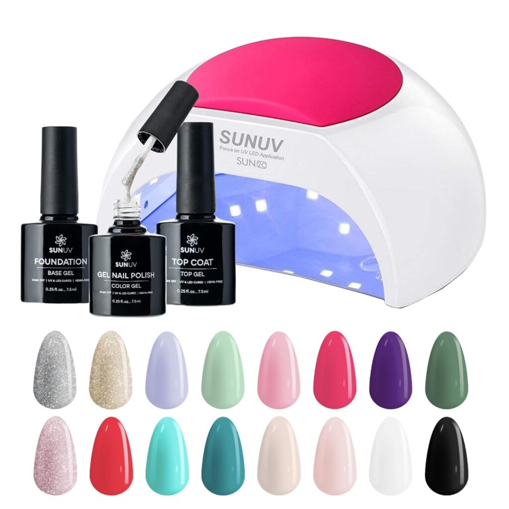 SUNUV Home Gel Nail Kit