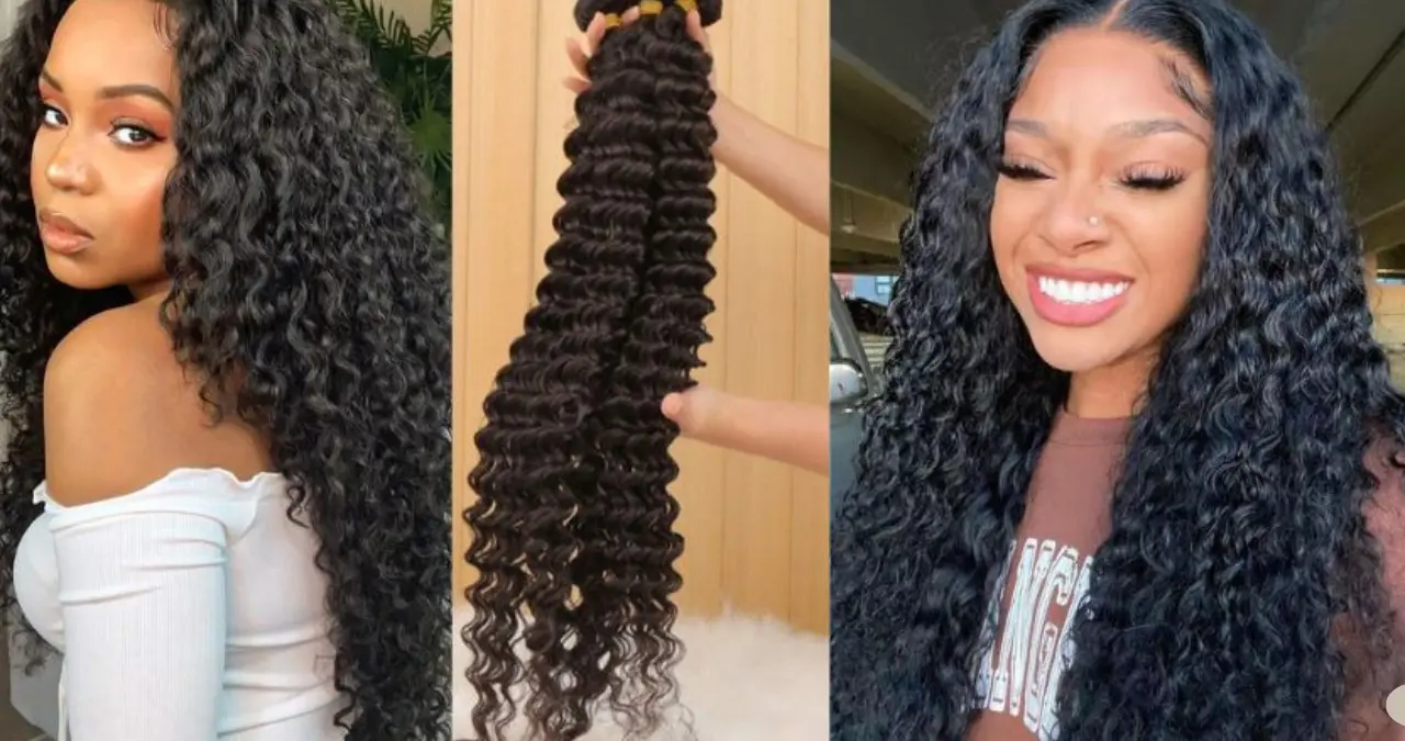 Deep Curly Hair Weave