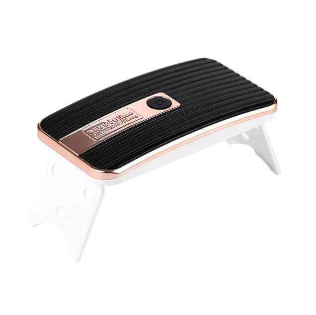 36W Mini UV/LED Nail Lamp - Black/Rose Gold
