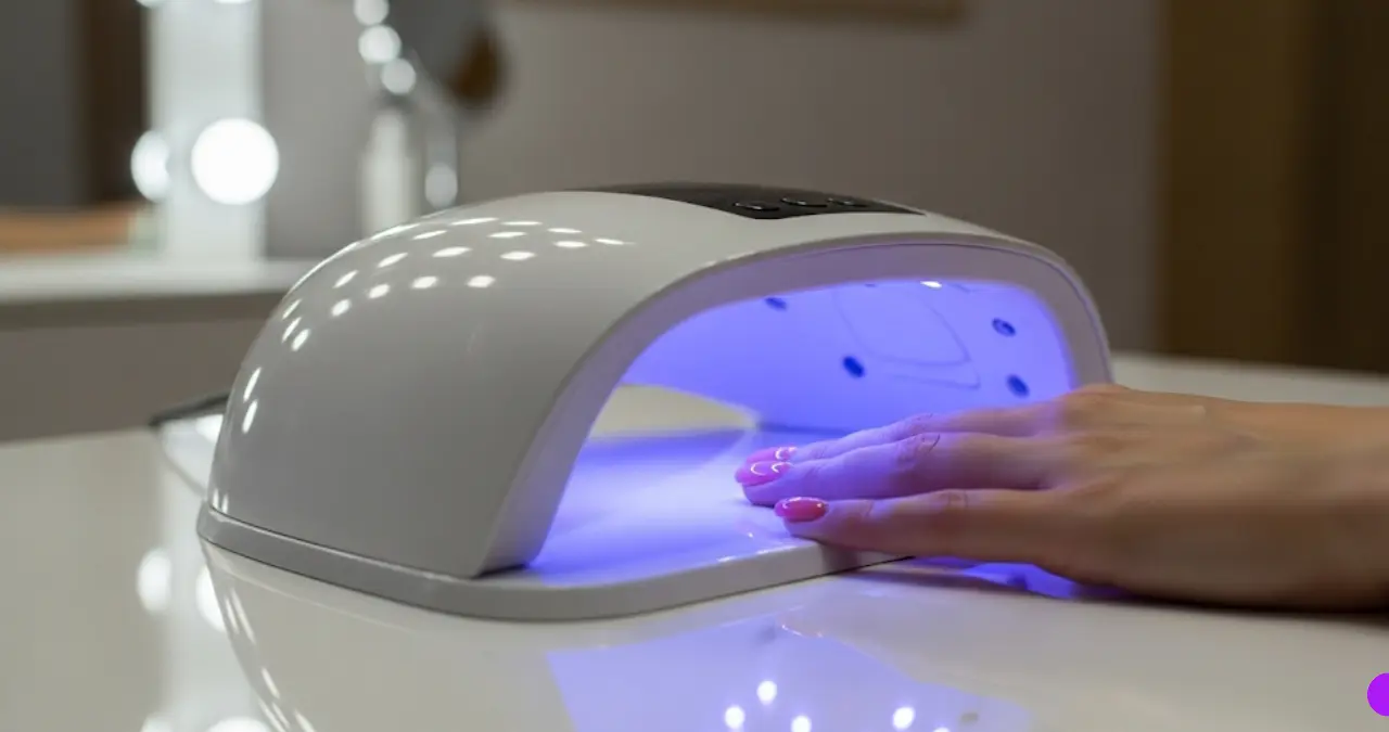 UV nail lamp for gel polish
