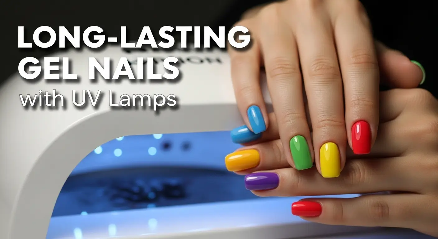 Long-Lasting Gel Nails with UV Lamps