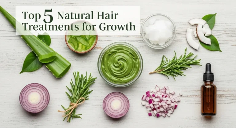 Top 5 Natural Hair Treatments for Growth