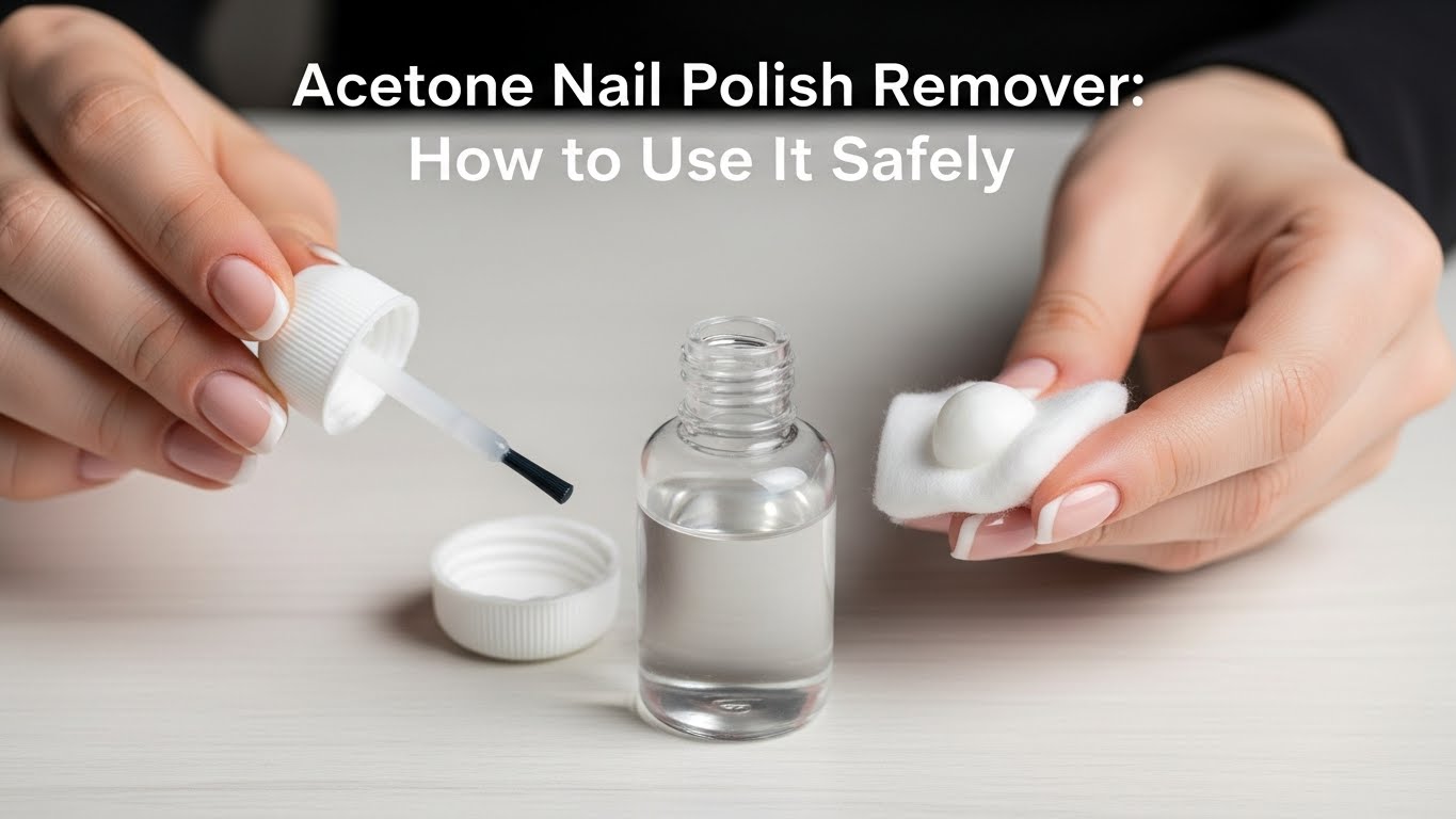 Acetone Nail Polish Remover: How to Use It Safely