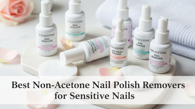 Best Non-Acetone Nail Polish Removers for Sensitive Nails