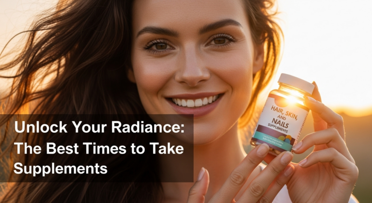 Best Times to Take Hair Skin and Nails Supplements