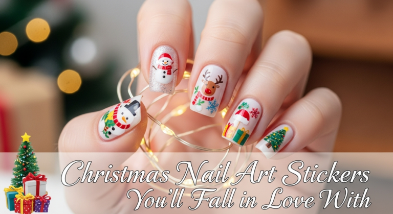 Christmas Nail Art Stickers You’ll Fall in Love With