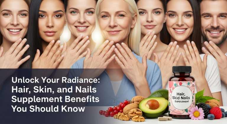 Hair Skin and Nails Supplement Benefits You Should Know