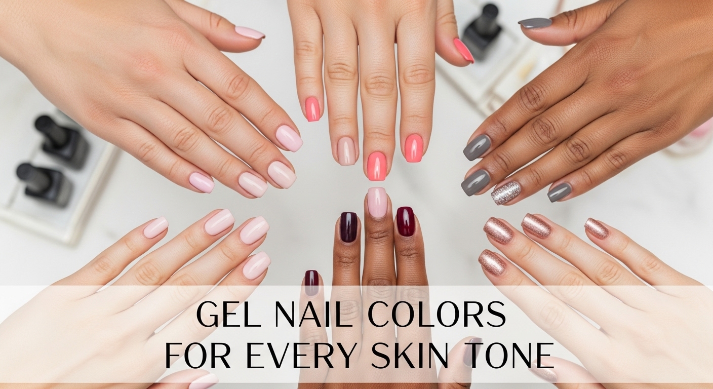 Most Popular Gel Nail Colors for Every Skin Tone