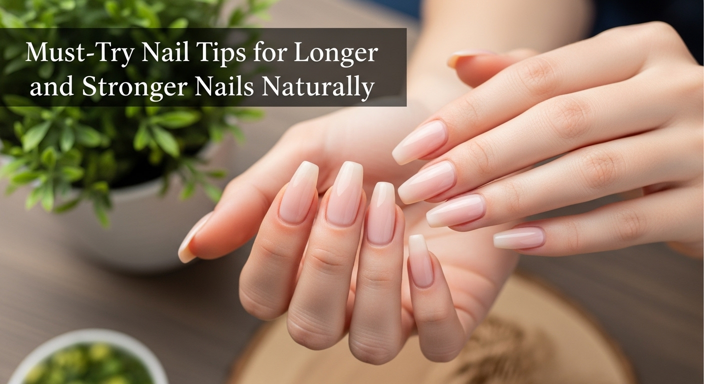 Must-Try Nail Tips for Longer and Stronger Nails Naturally