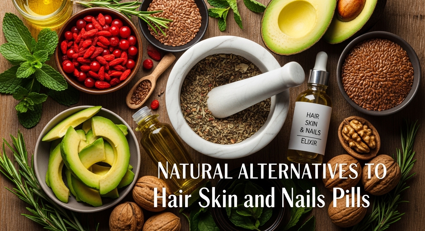 Natural Alternatives to Hair Skin and Nails Pills