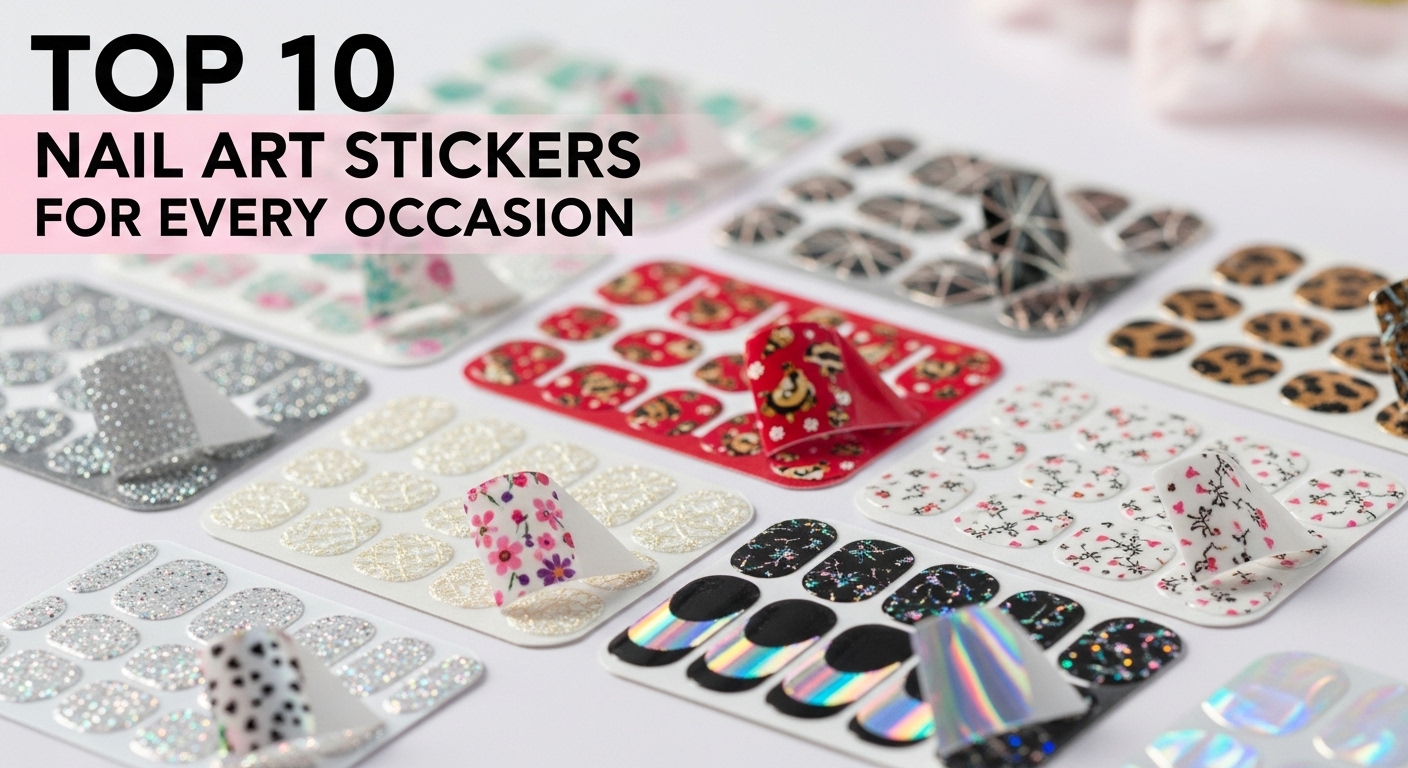 Top 10 Nail Art Stickers for Every Occasion