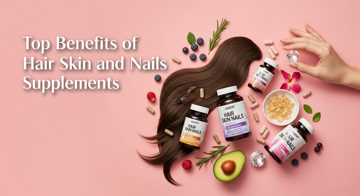 Top Benefits of Hair Skin and Nails Supplements