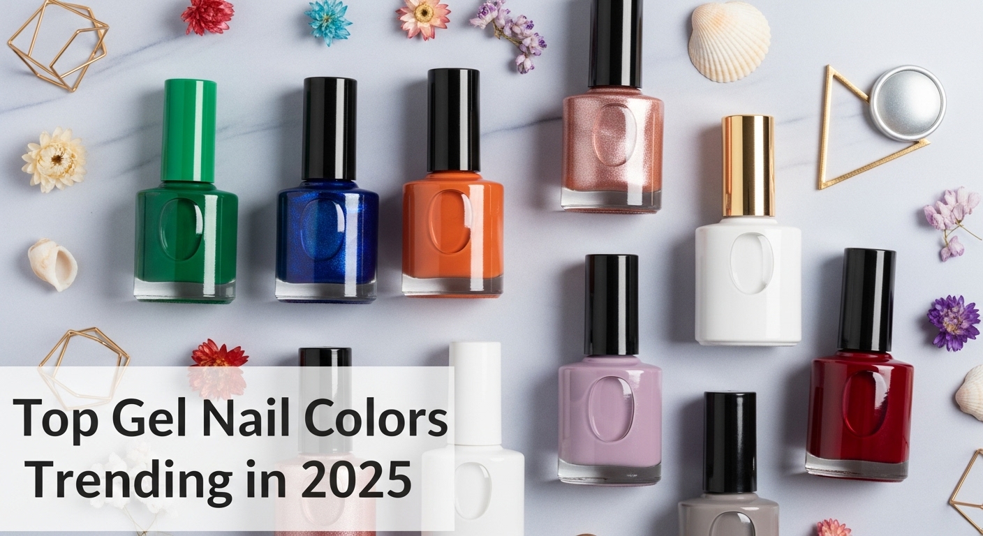 Top Gel Nail Colors Trending in 2025