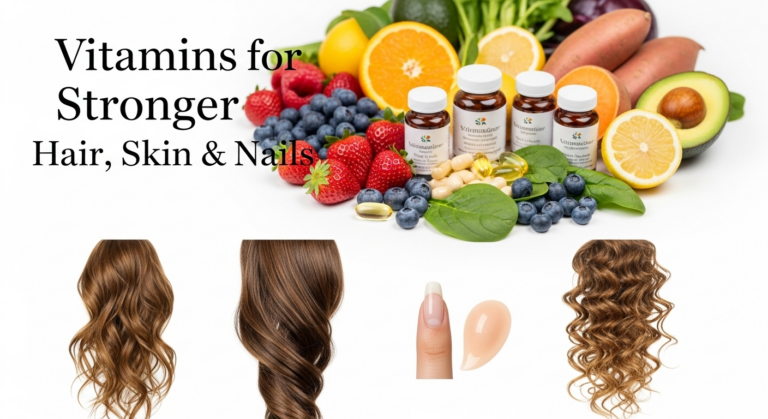 Vitamins That Help Hair Skin and Nails Grow Stronger