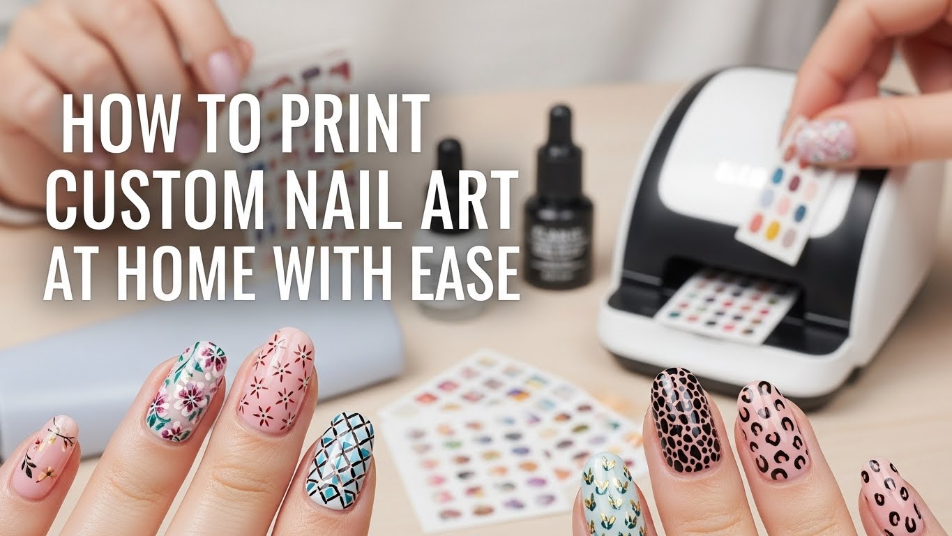 How to Print Custom Nail Art at Home with Ease