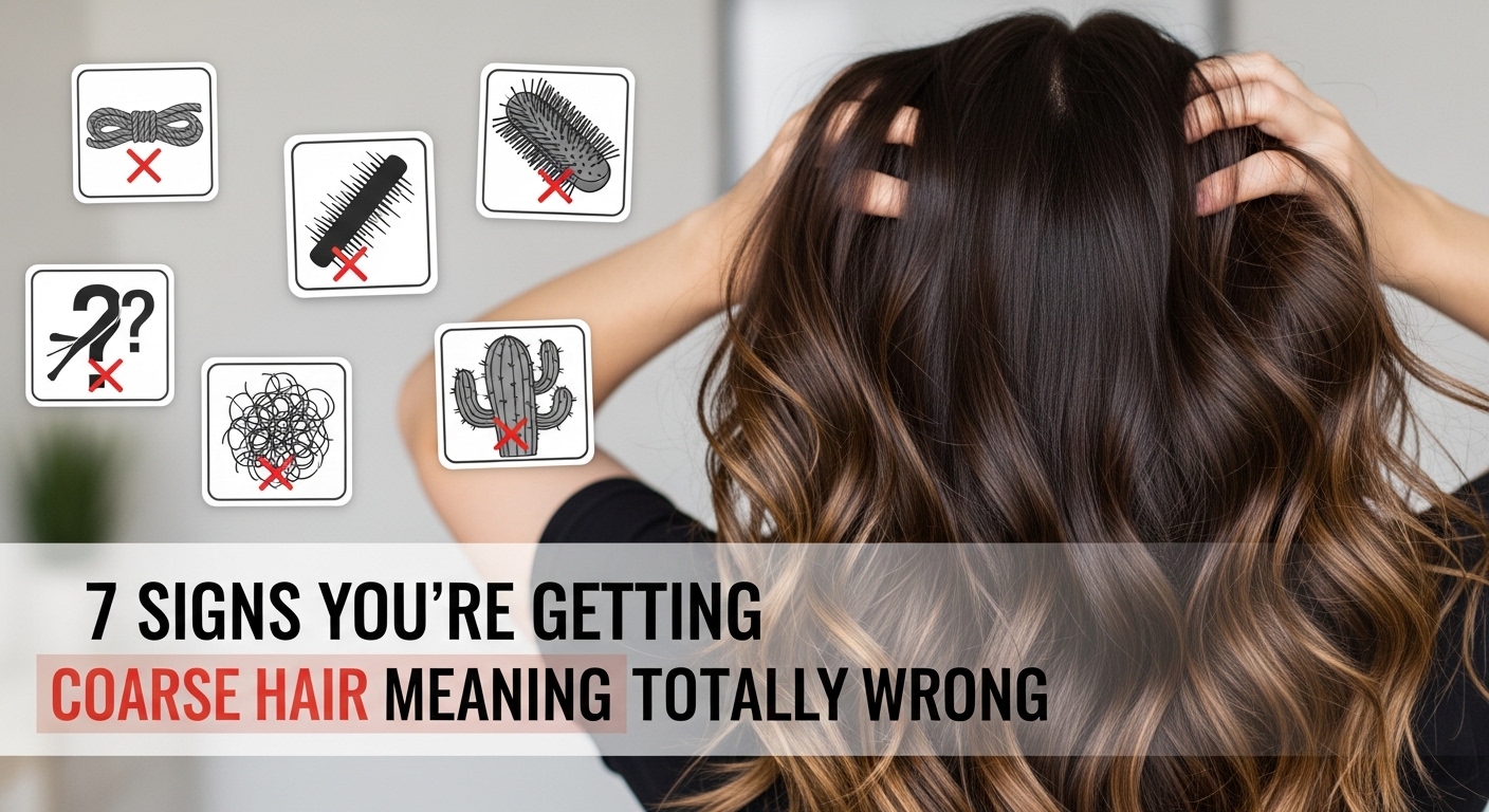 7 signs you're getting coarse hair meaning totally wrong