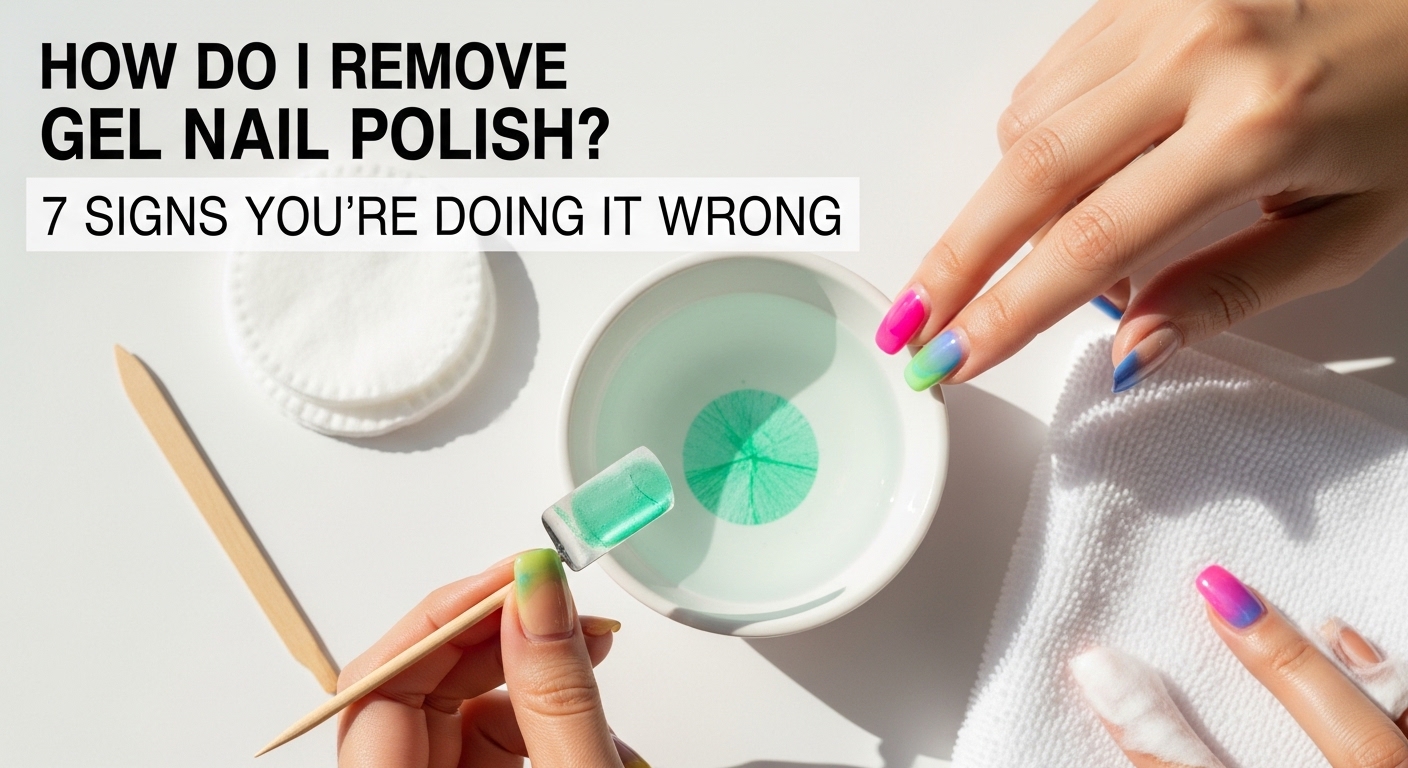 How Do I Remove Gel Nail Polish? 7 Signs You’re Doing It Wrong