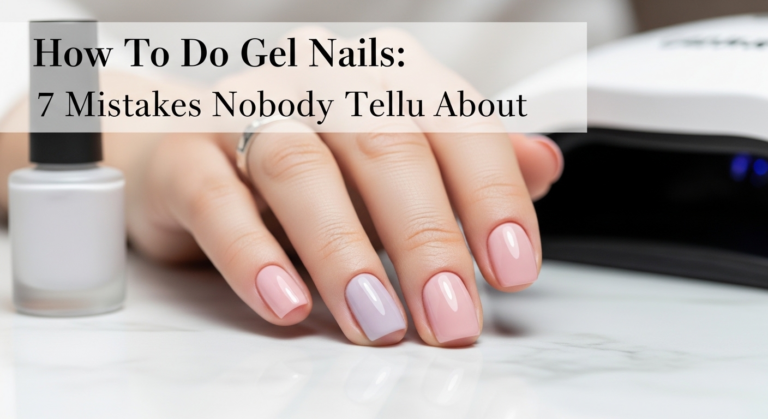 How To Do Gel Nails: 7 Mistakes Nobody Tells You About