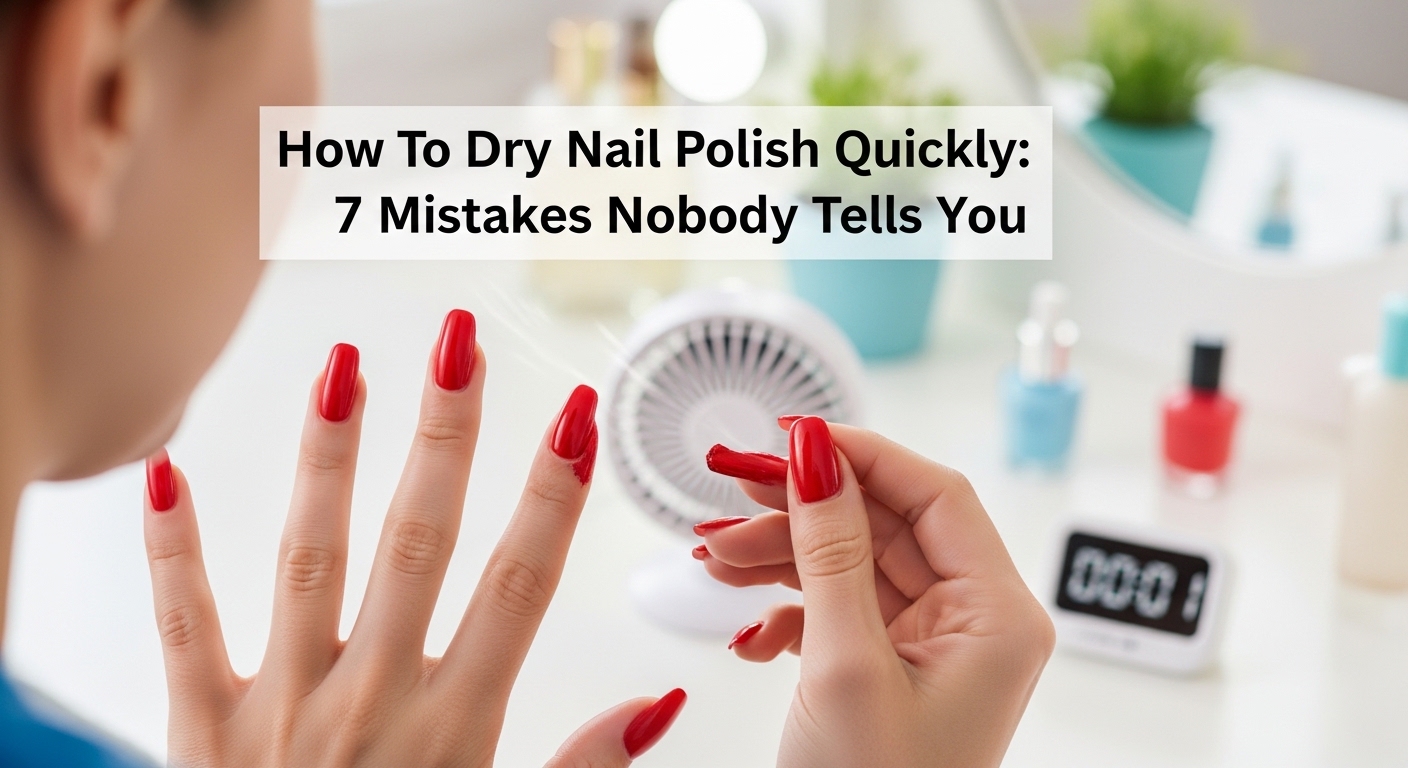How To Dry Nail Polish Quickly: 7 Mistakes Nobody Tells You