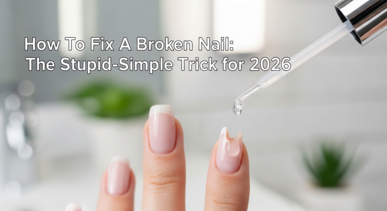How To Fix A Broken Nail: The Stupid-Simple Trick for 2026