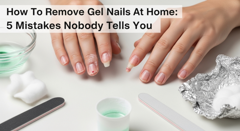 How To Remove Gel Nails At Home: 5 Mistakes Nobody Tells You