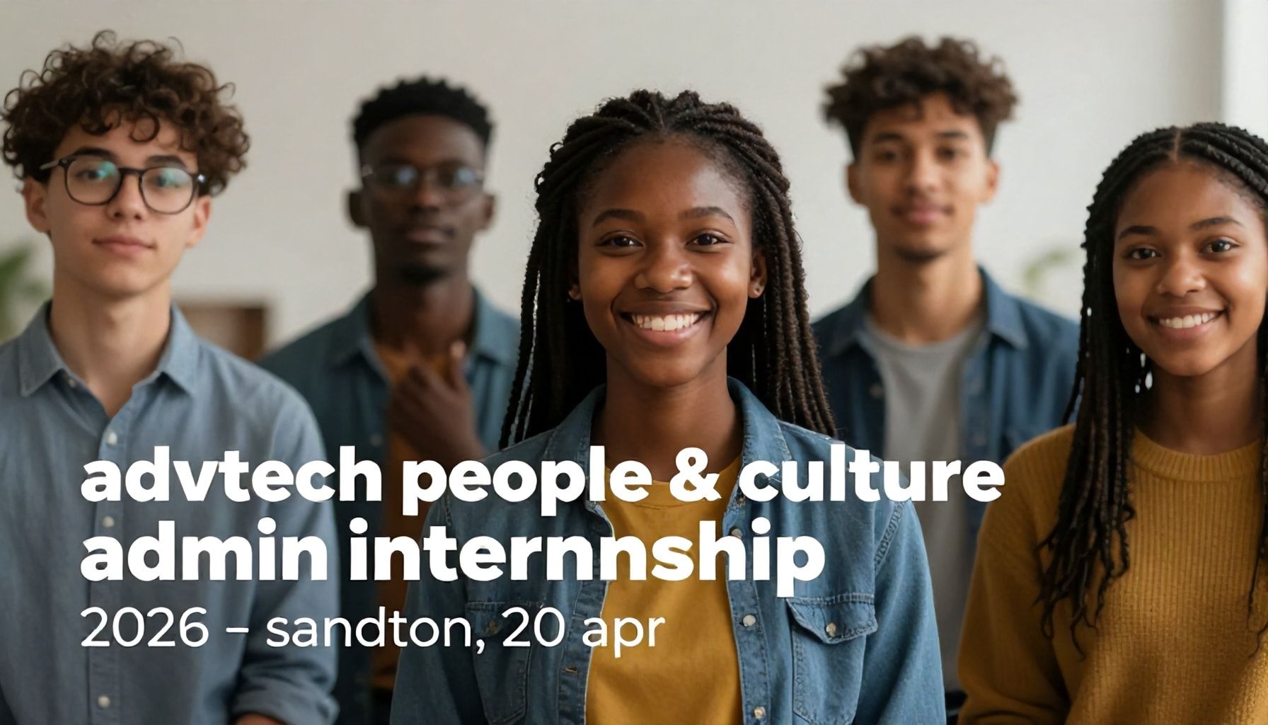 ADvTECH People & Culture Admin Internship 2026 – Sandton, 20 Apr