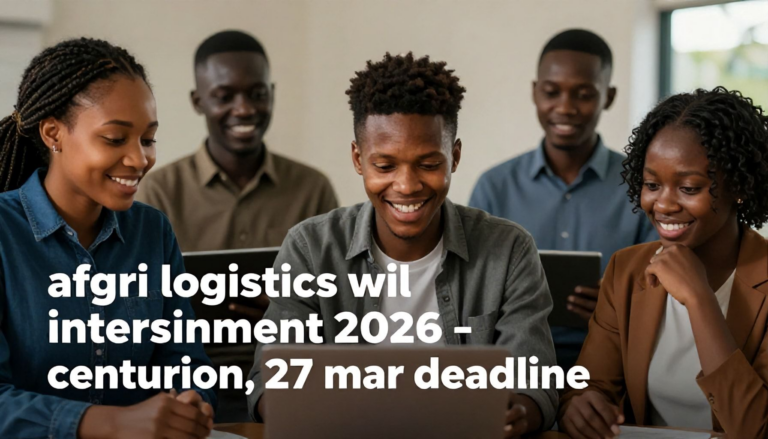 AFGRI Logistics WIL Internship 2026 – Centurion, 27 Mar Deadline