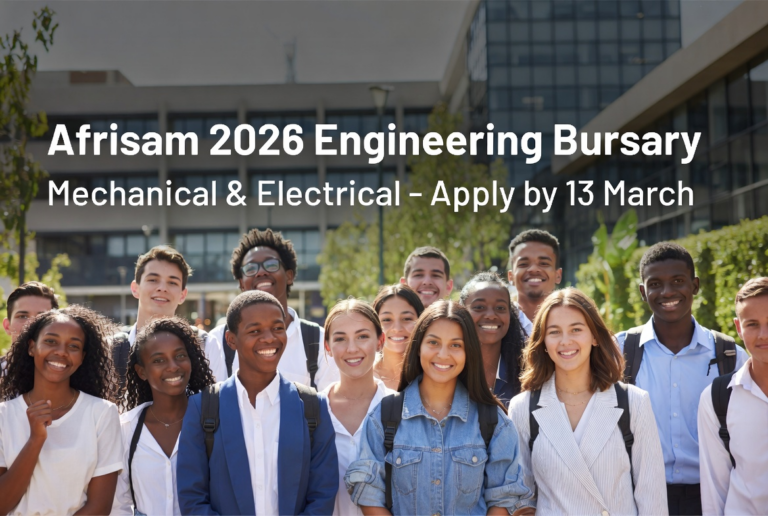 AfriSam 2026 Engineering Bursary – Mechanical, Electrical, Apply 13 Mar