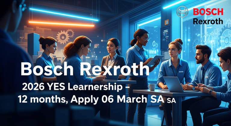 Bosch Rexroth 2026 YES Learnership – 12 months, Apply 06 March SA