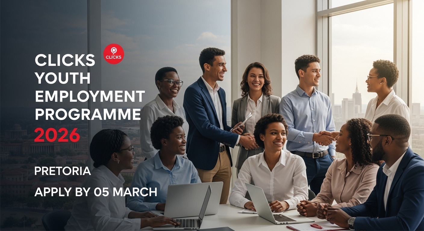 Clicks Youth Employment Programme 2026 – Pretoria, Apply by 05 March