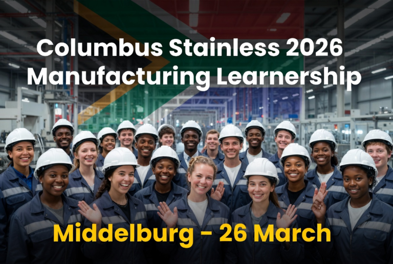Columbus Stainless 2026 Manufacturing Learnership – Middelburg 26 March