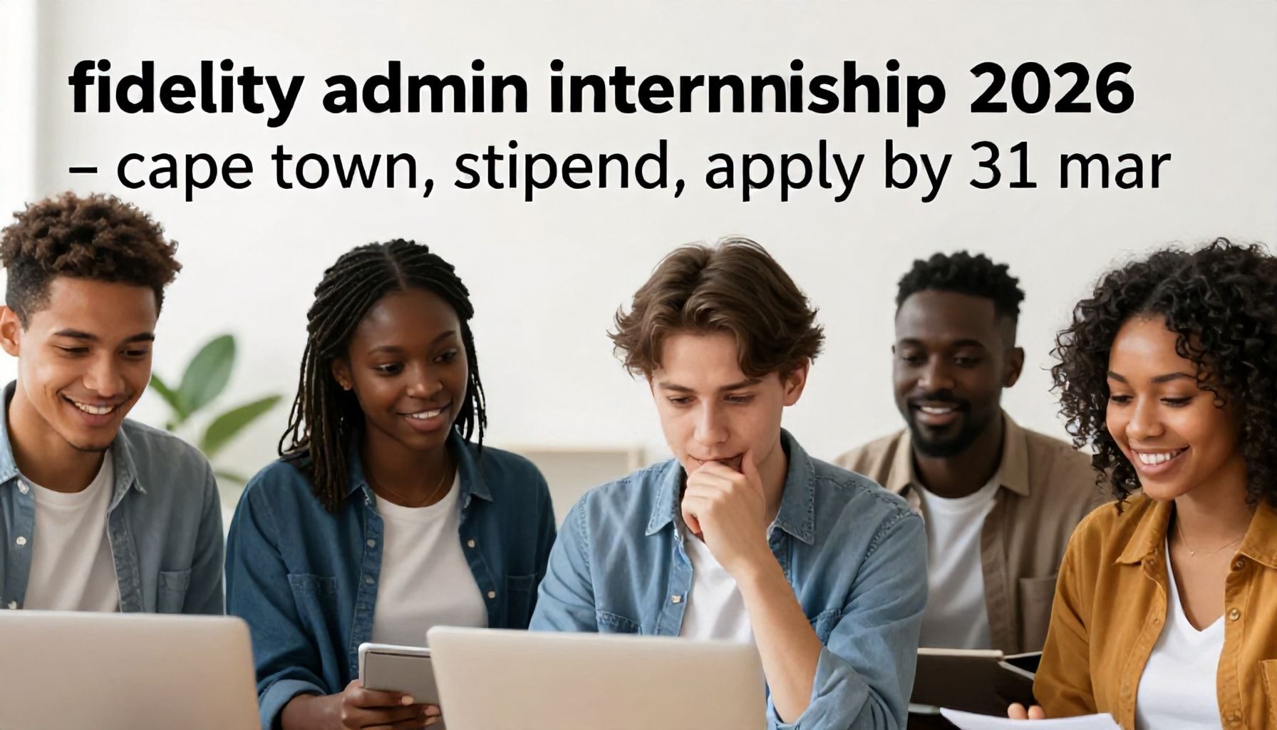 Fidelity Admin Internship 2026 – Cape Town, Stipend, Apply by 31 Mar