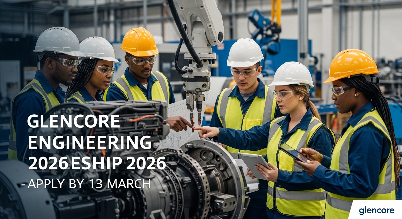 Glencore Engineering Learnership 2026 – Brits – Apply by 13 March