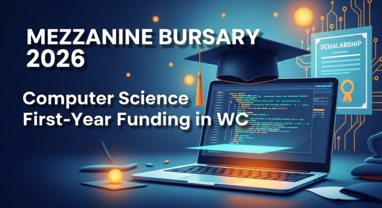 Mezzanine Bursary 2026 – Computer Science First‑Year Funding in WC
