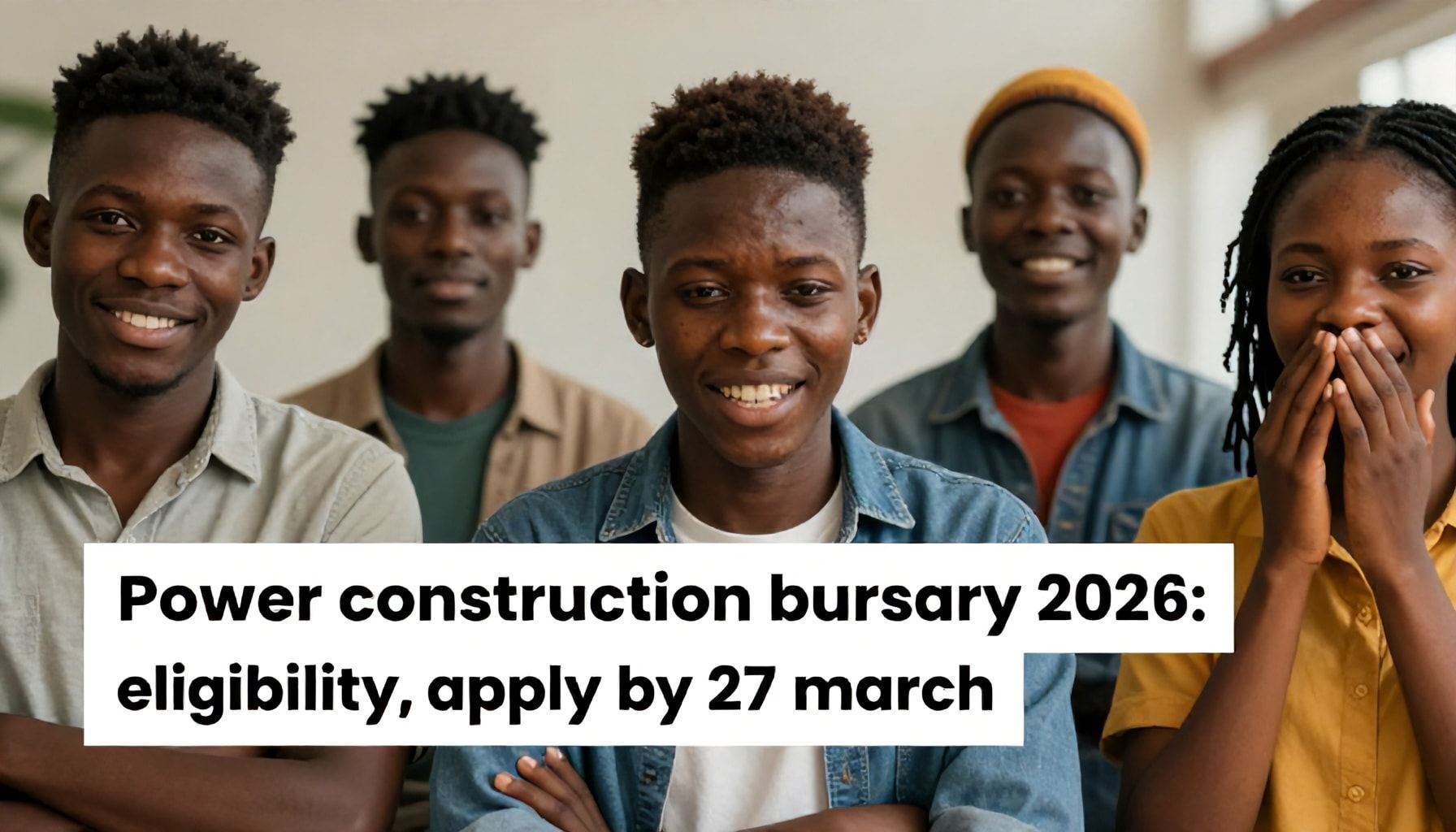 Power Construction Bursary 2026: Eligibility, Apply by 27 March