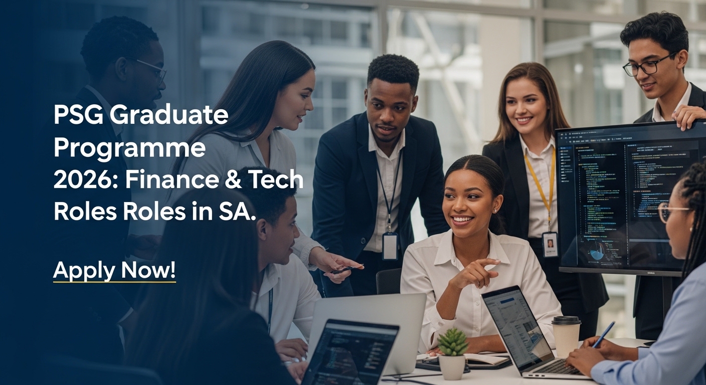 PSG Graduate Programme 2026: Apply for Finance & Tech Roles in SA