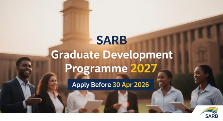 SARB Graduate Development Programme 2027 – Apply Before 30 Apr 2026