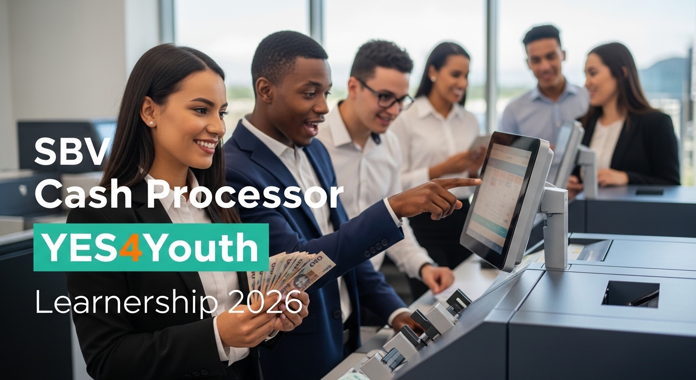 SBV Cash Processor YES4Youth Learnership 2026