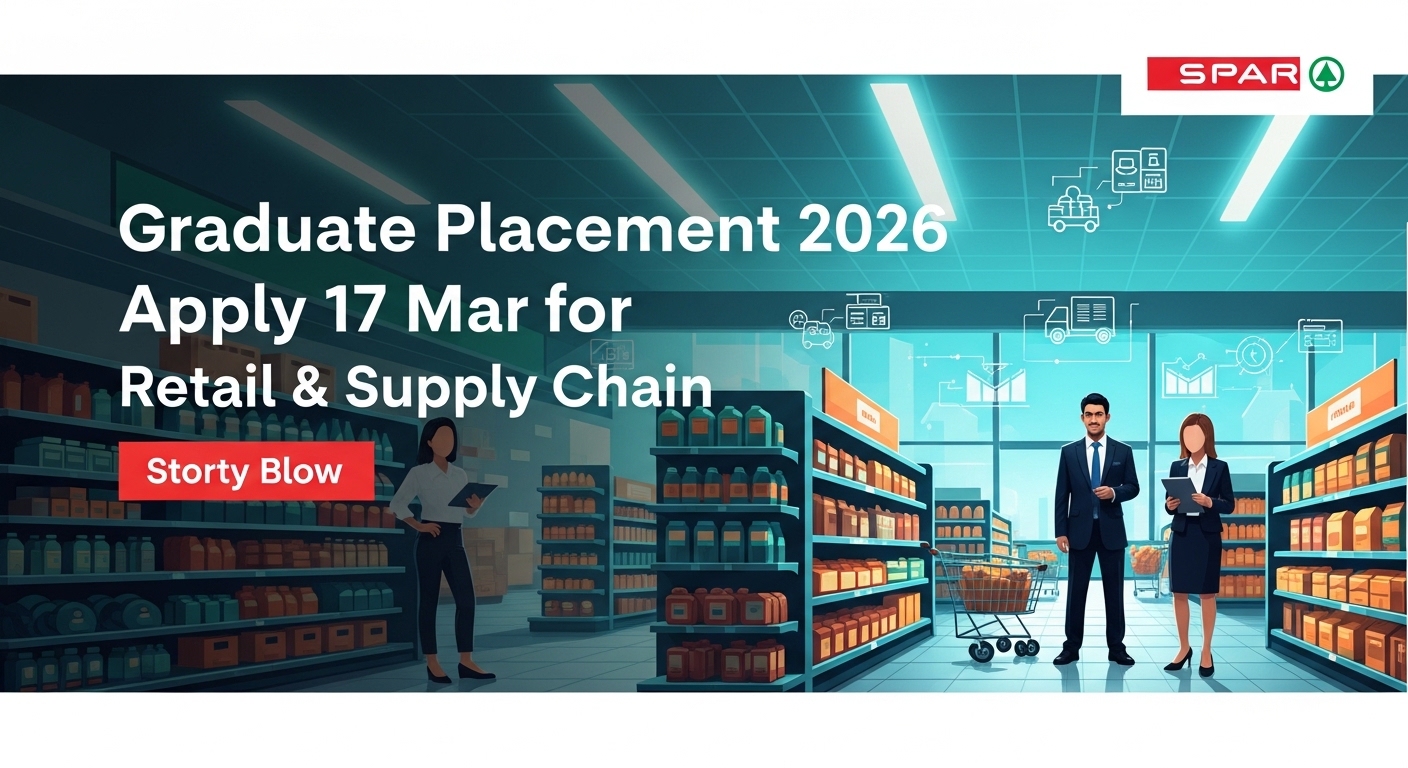 SPAR Graduate Placement 2026 – Apply 17 Mar for Retail & Supply Chain