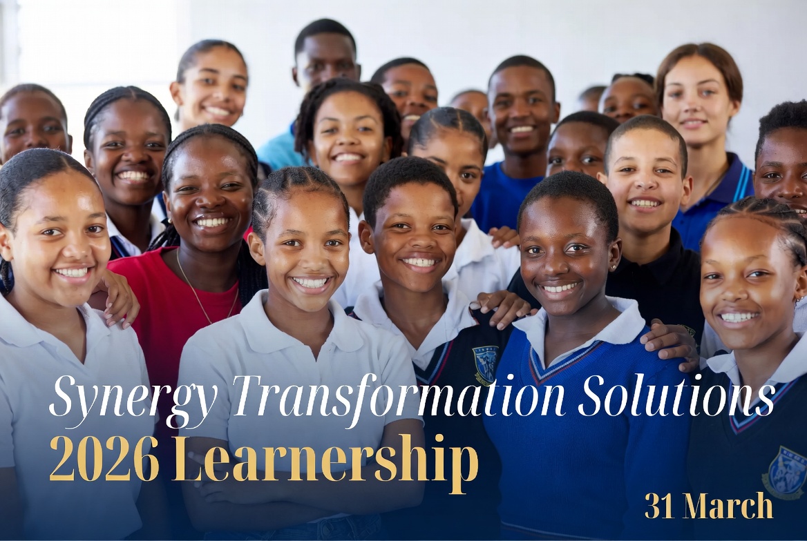 Synergy Transformation Solutions 2026 Learnership – 31 March