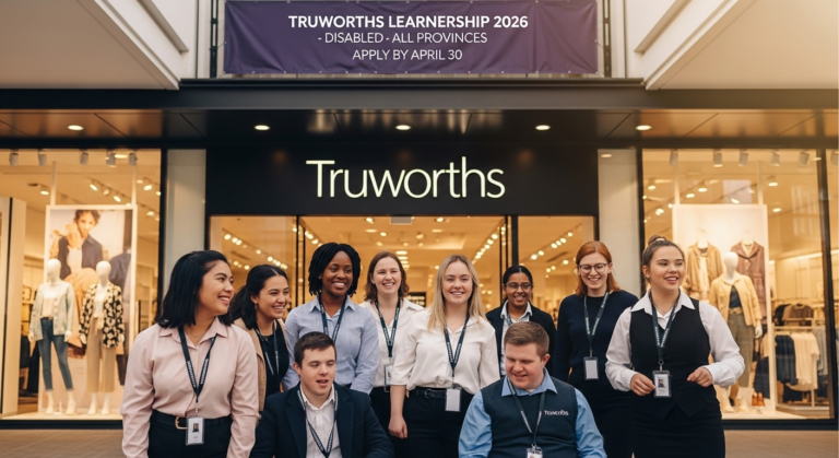 Truworths 2026 Stores Learnership – Disabled – Provinces – 30 Apr