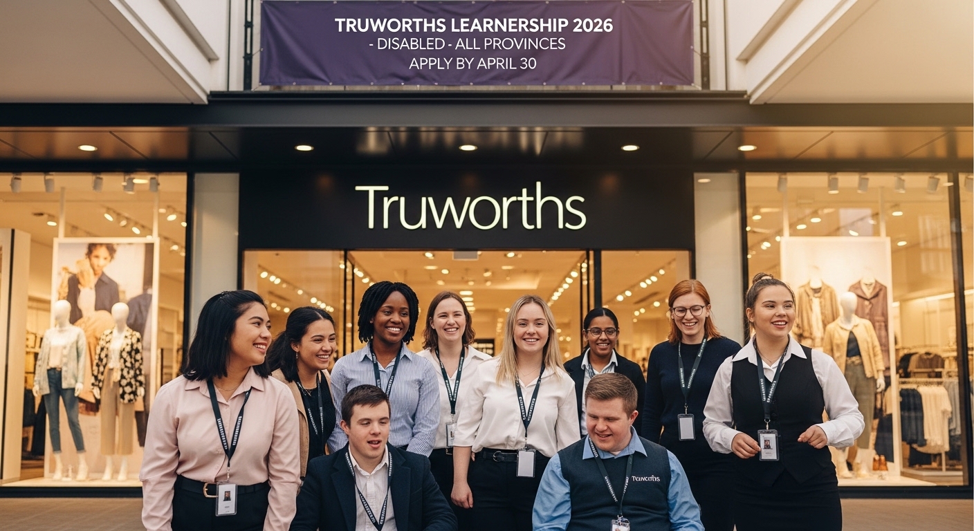 Truworths 2026 Stores Learnership – Disabled – Provinces – 30 Apr