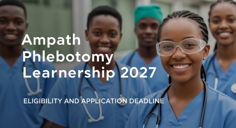 Ampath Phlebotomy Learnership 2027: Eligibility and Application Deadline