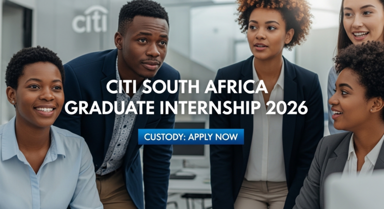 Citi South Africa Graduate Internship 2026 – Custody: Apply Now