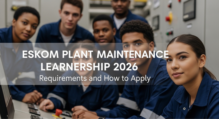Eskom Plant Maintenance Learnership 2026: Requirements and How to Apply