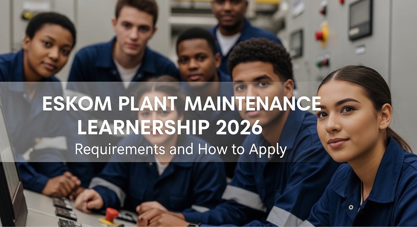 Eskom Plant Maintenance Learnership 2026: Requirements and How to Apply