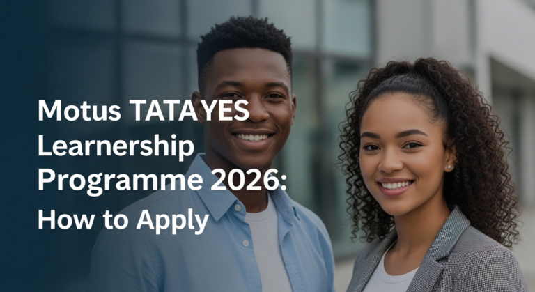 Motus TATA YES Learnership Programme 2026: How to Apply