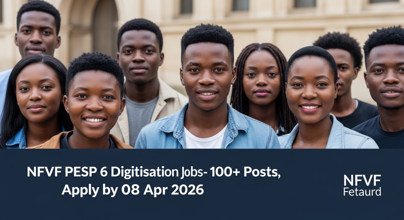 NFVF PESP 6 Digitisation Jobs – 100+ Posts, Apply by 08 Apr 2026