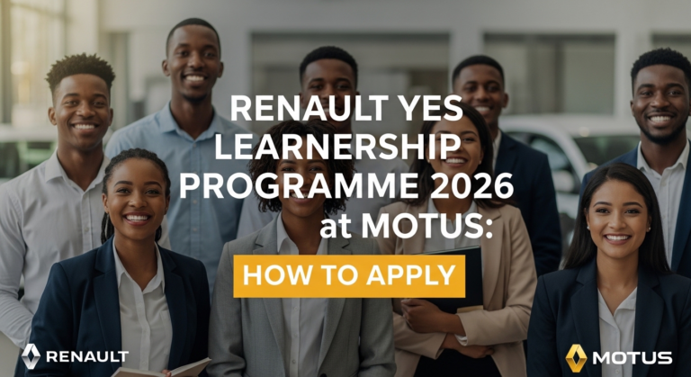 Renault YES Learnership Programme 2026 at Motus: How to Apply